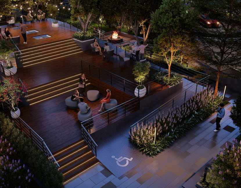 Outdoor Seating Plaza Sundowner Firepit Amenities CKPC Heart of Harmony Kudlu Gate Bangalore